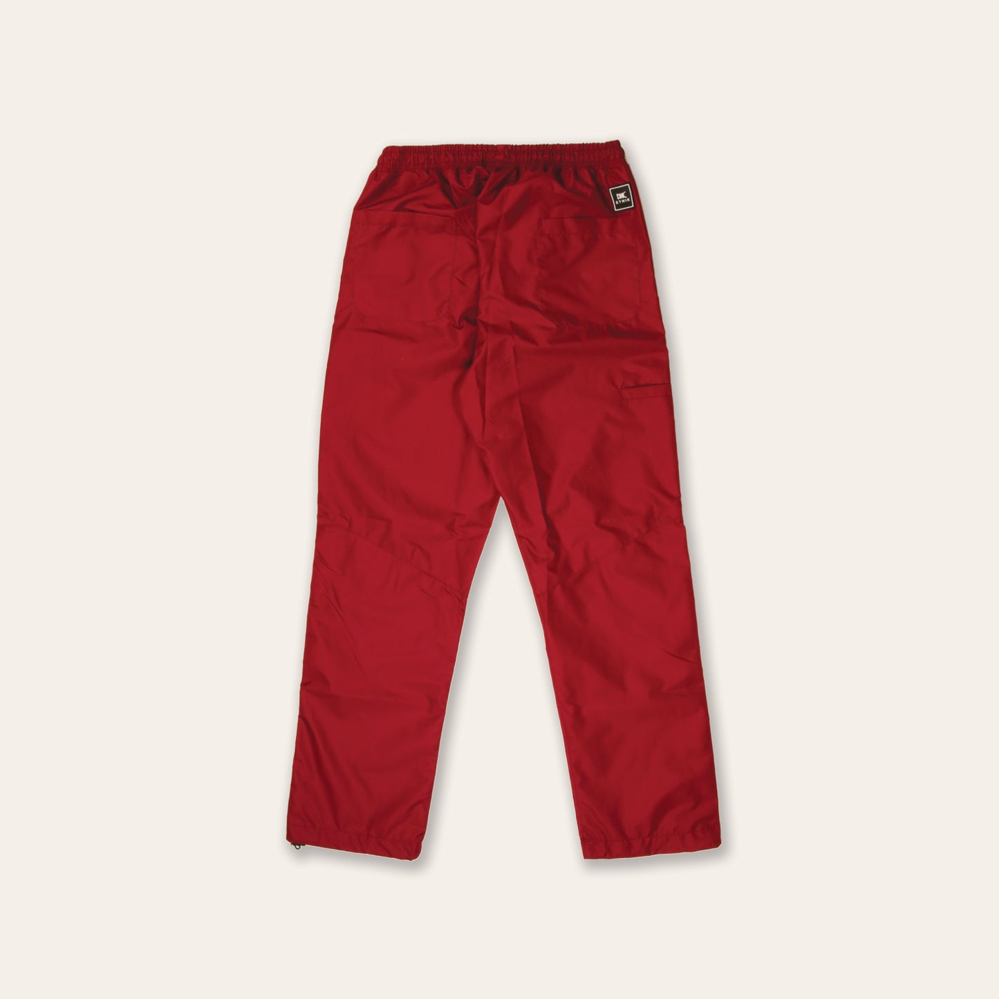 Nylon Bungee Pants | Red