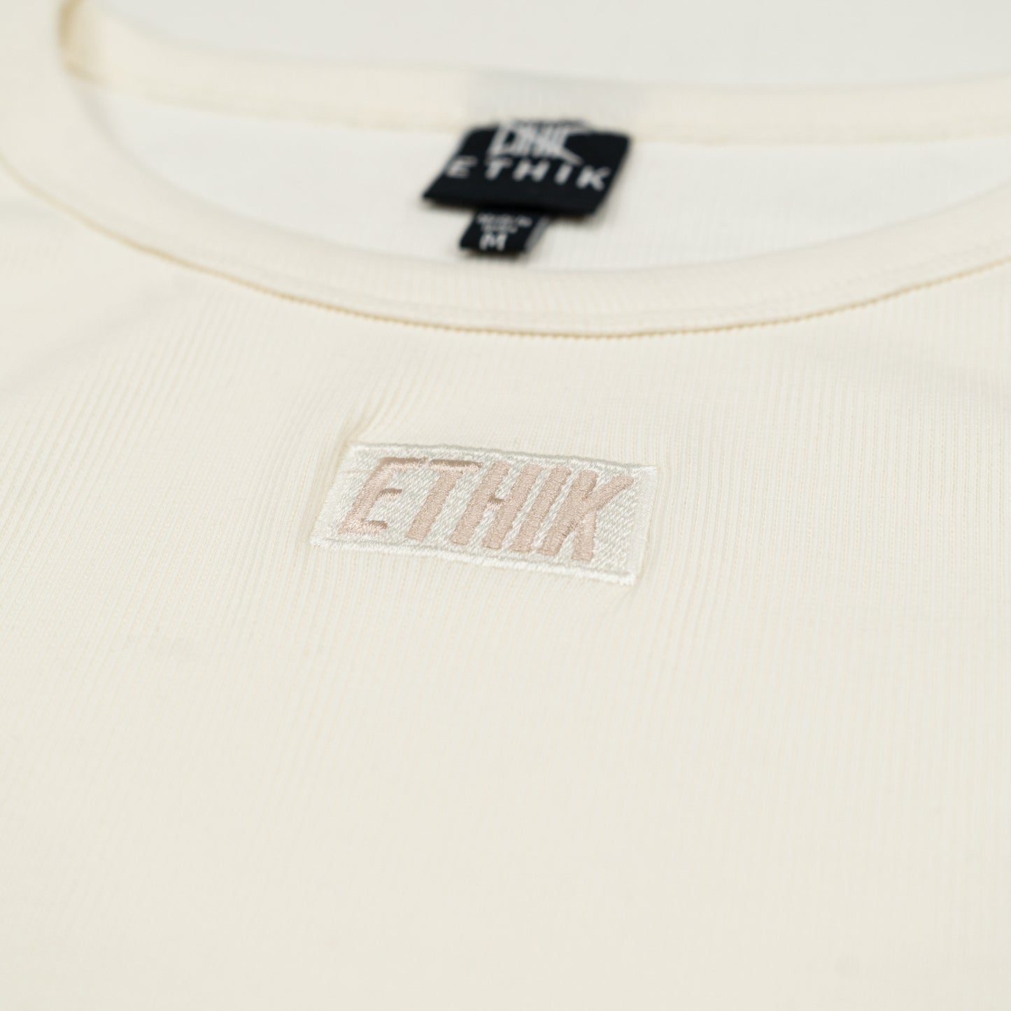 Women's Zoe Rib Knit Tank | Cream