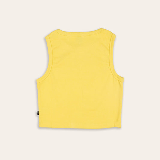 Women's Zoe Rib Knit Tank | Gold