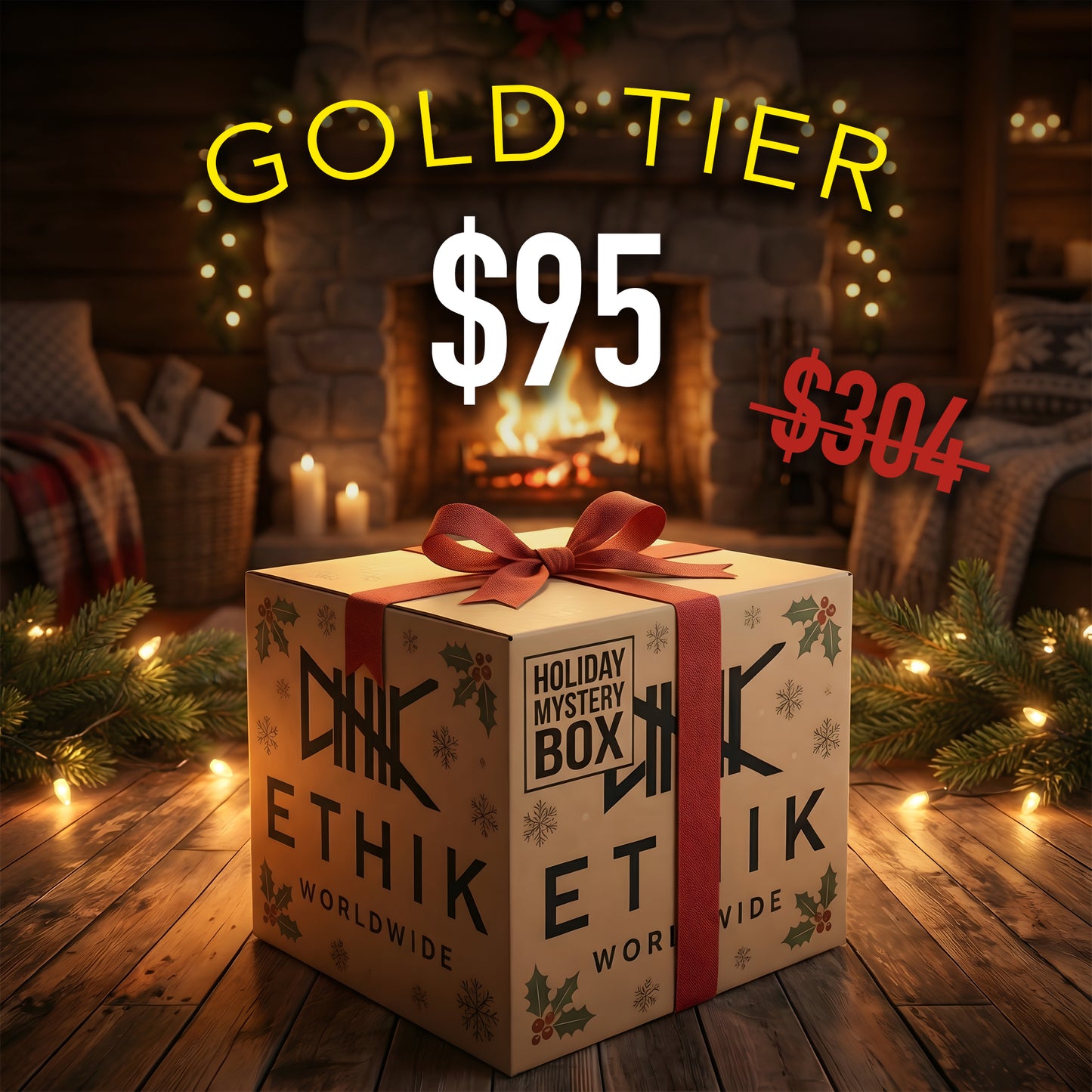 Holiday Box | Gold