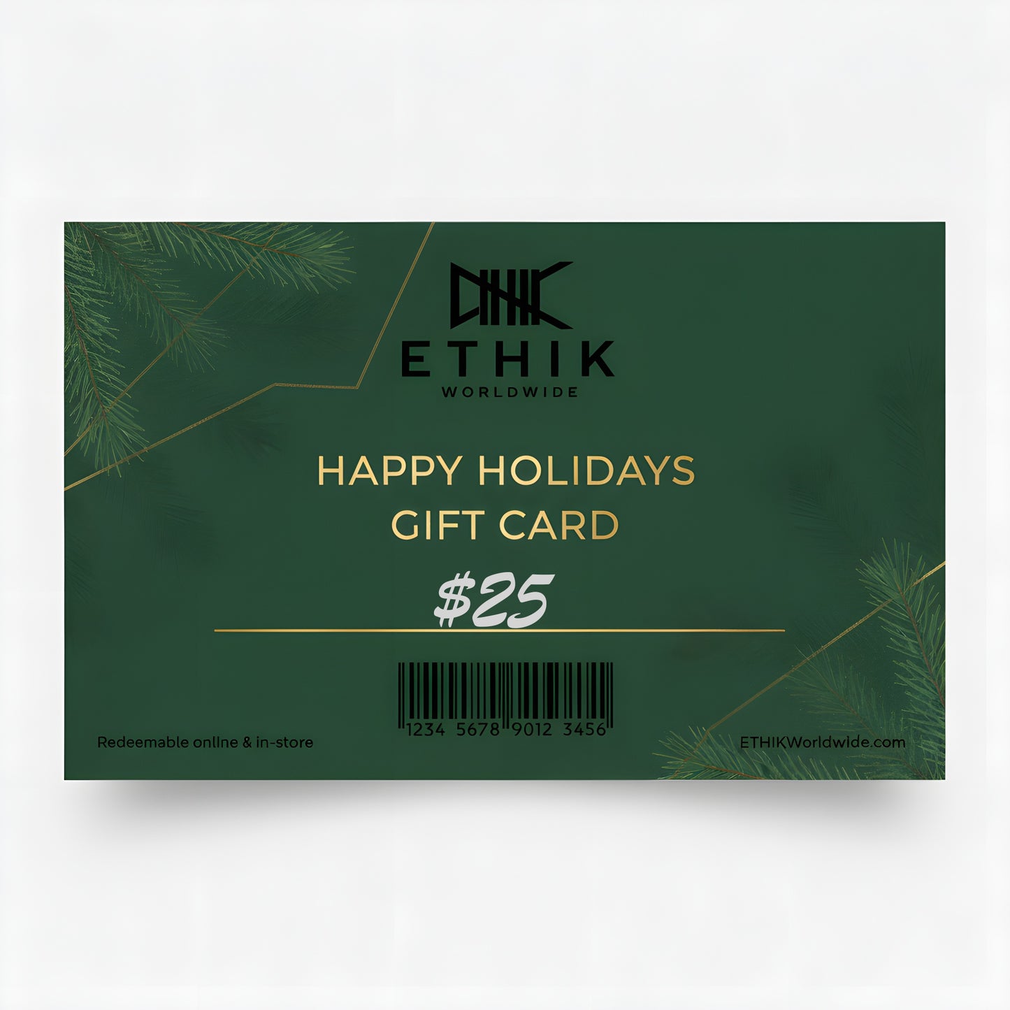 $25 Gift Card