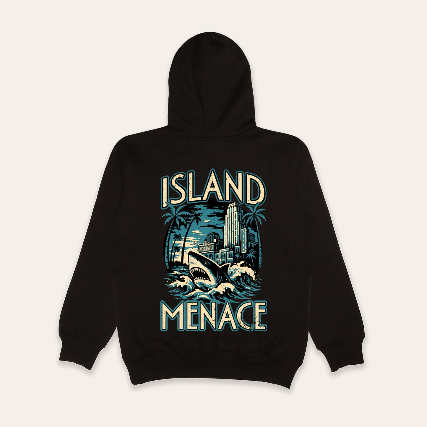 Island Menace Hoodie | Black