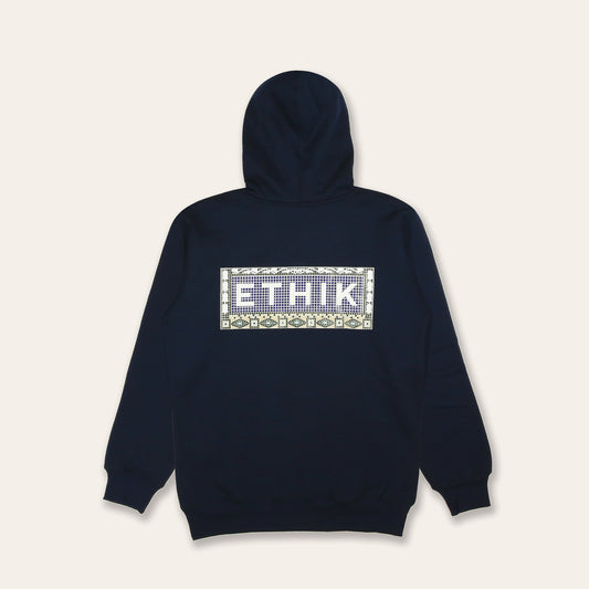 Mosaic Hoodie | Navy