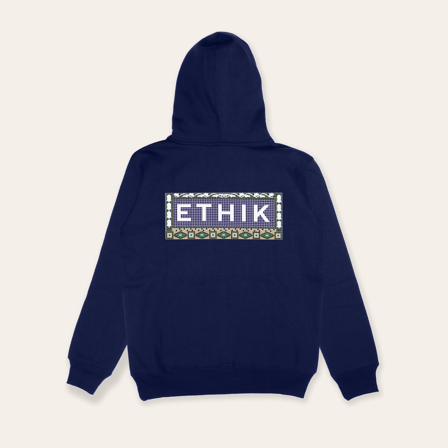 Mosaic Hoodie | Navy