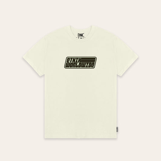 Retro Logo Tee | Cream