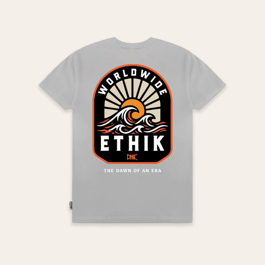 New Dawn Tee | Ice Grey