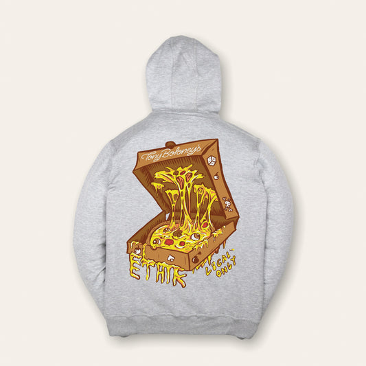 Tony Boloney's Collab Hoodie | Grey