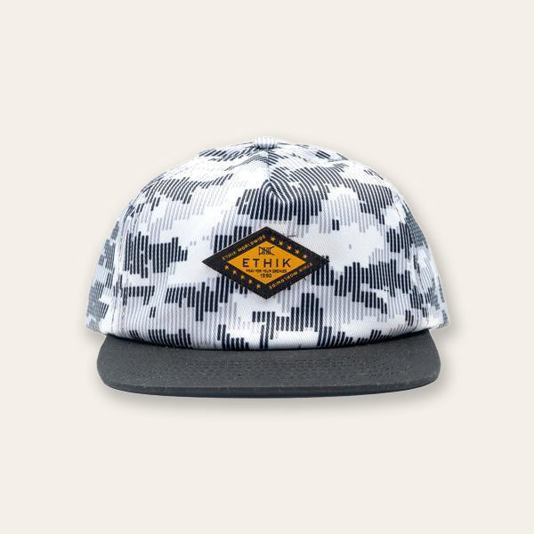 OG Camo Snapback | White