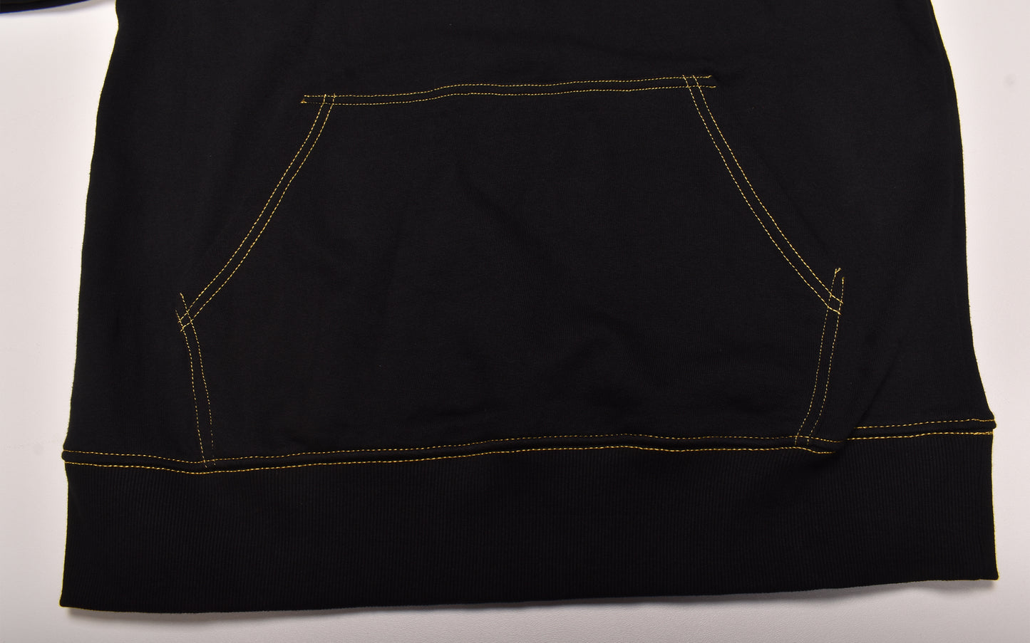 Stitchwork Hoodie | Black