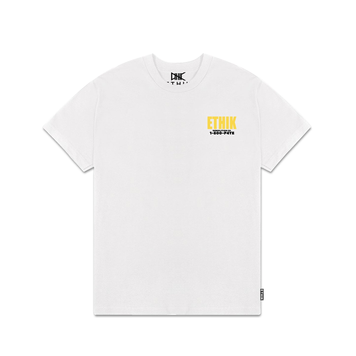 Demolition Co. Tee | White