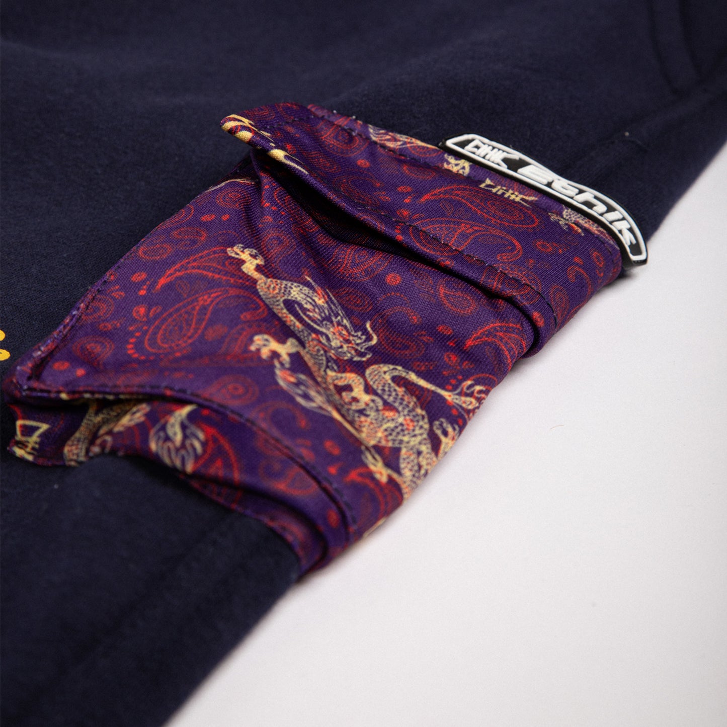 Women's Kimono Dragon Sweatpants | Navy