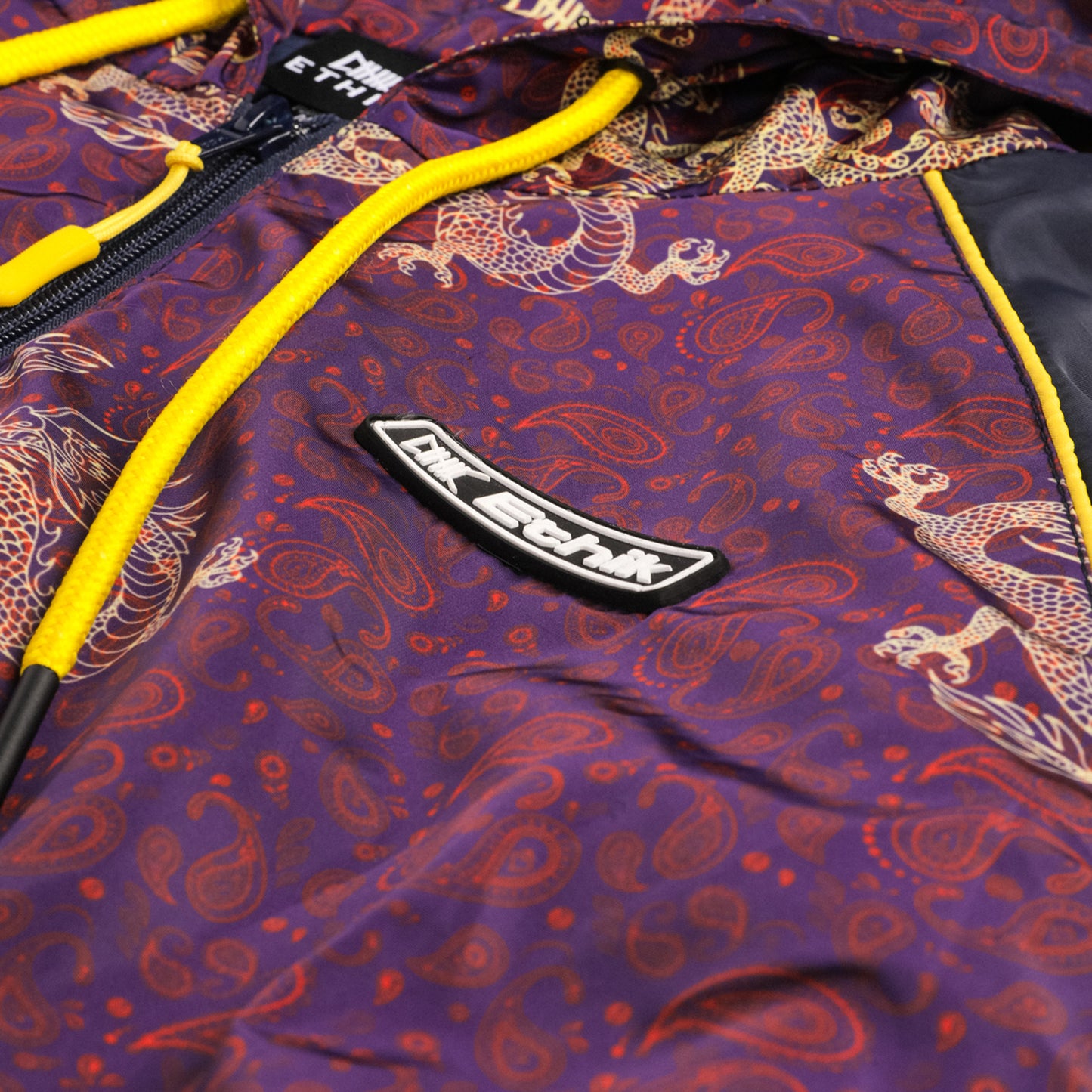 Women's Kimono Dragon Windbreaker | Purple