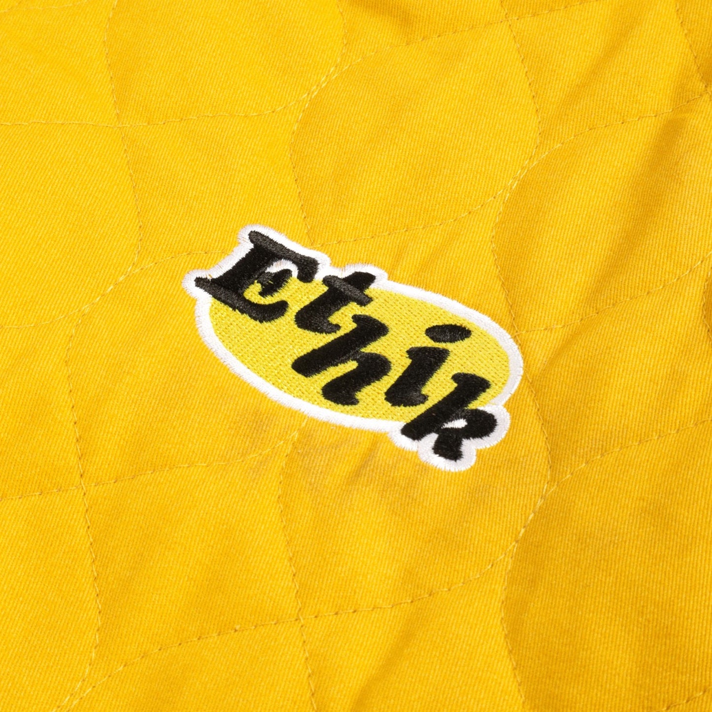 Quilted Bomber | Yellow