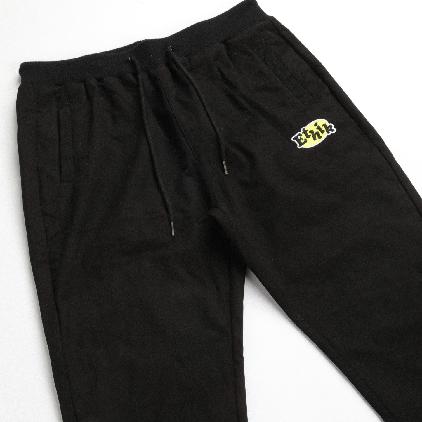 Quilted Joggers | Black