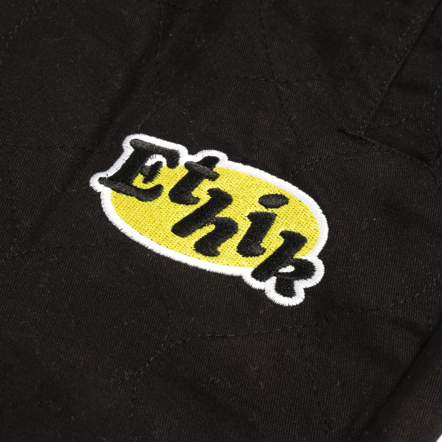 Quilted Joggers | Black