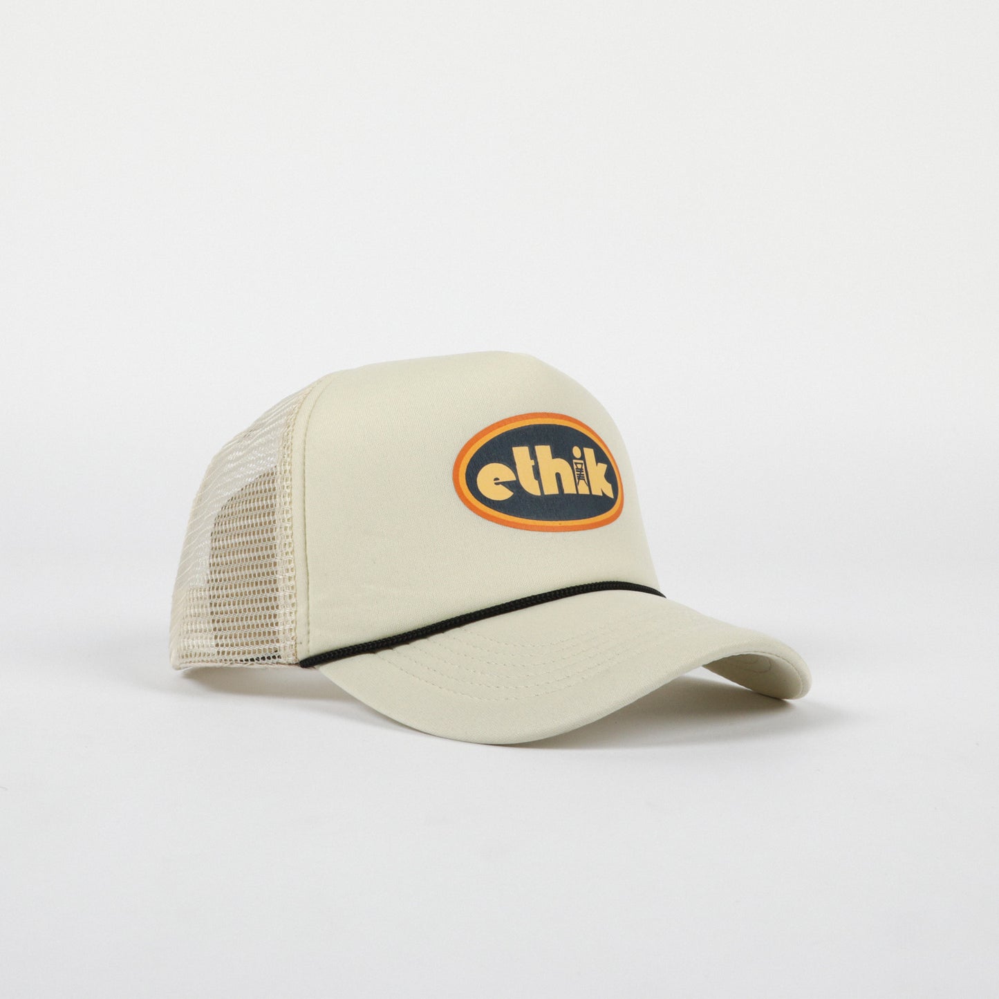 Retro Trucker Hat | Cream