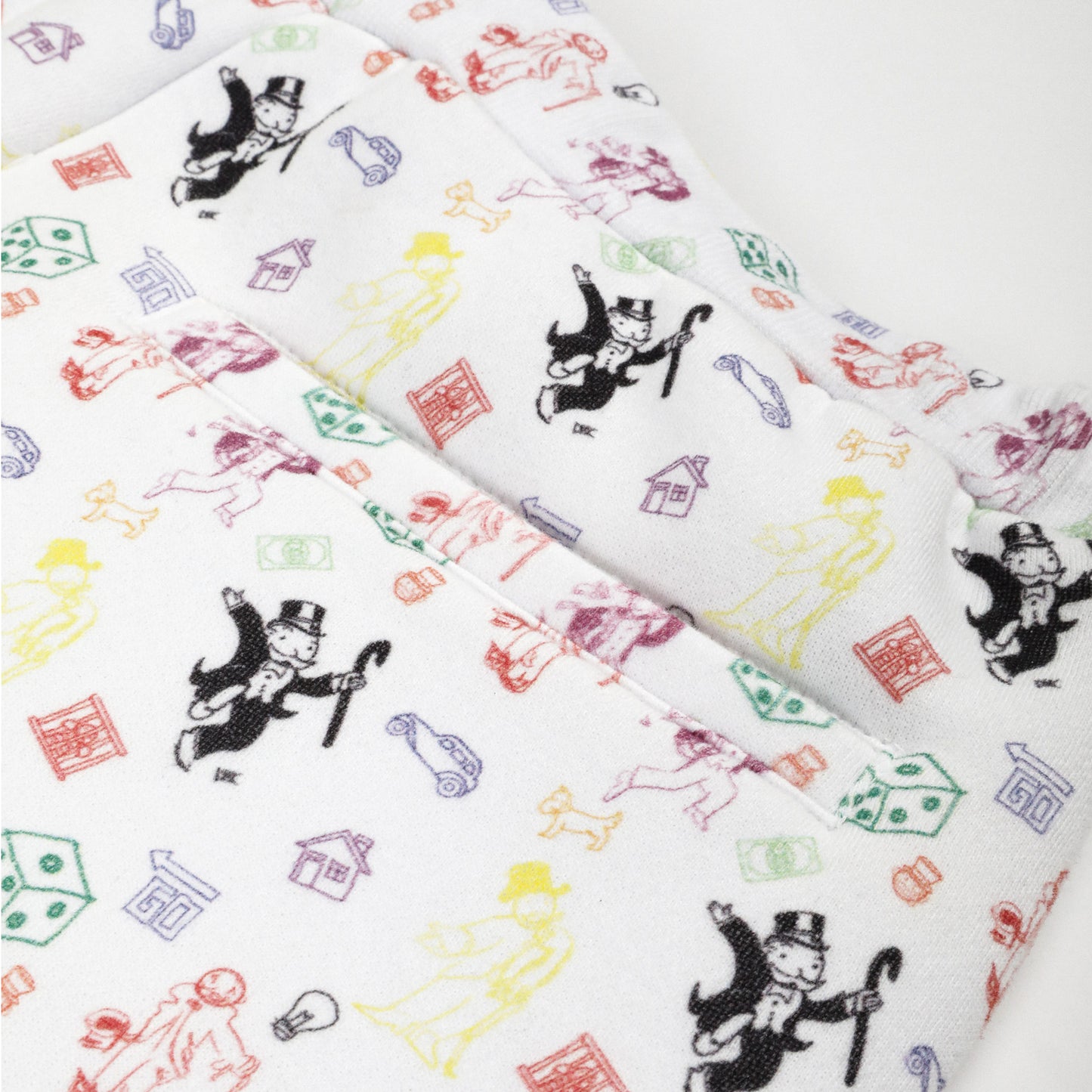 Bankrupt Fleece Shorts | White