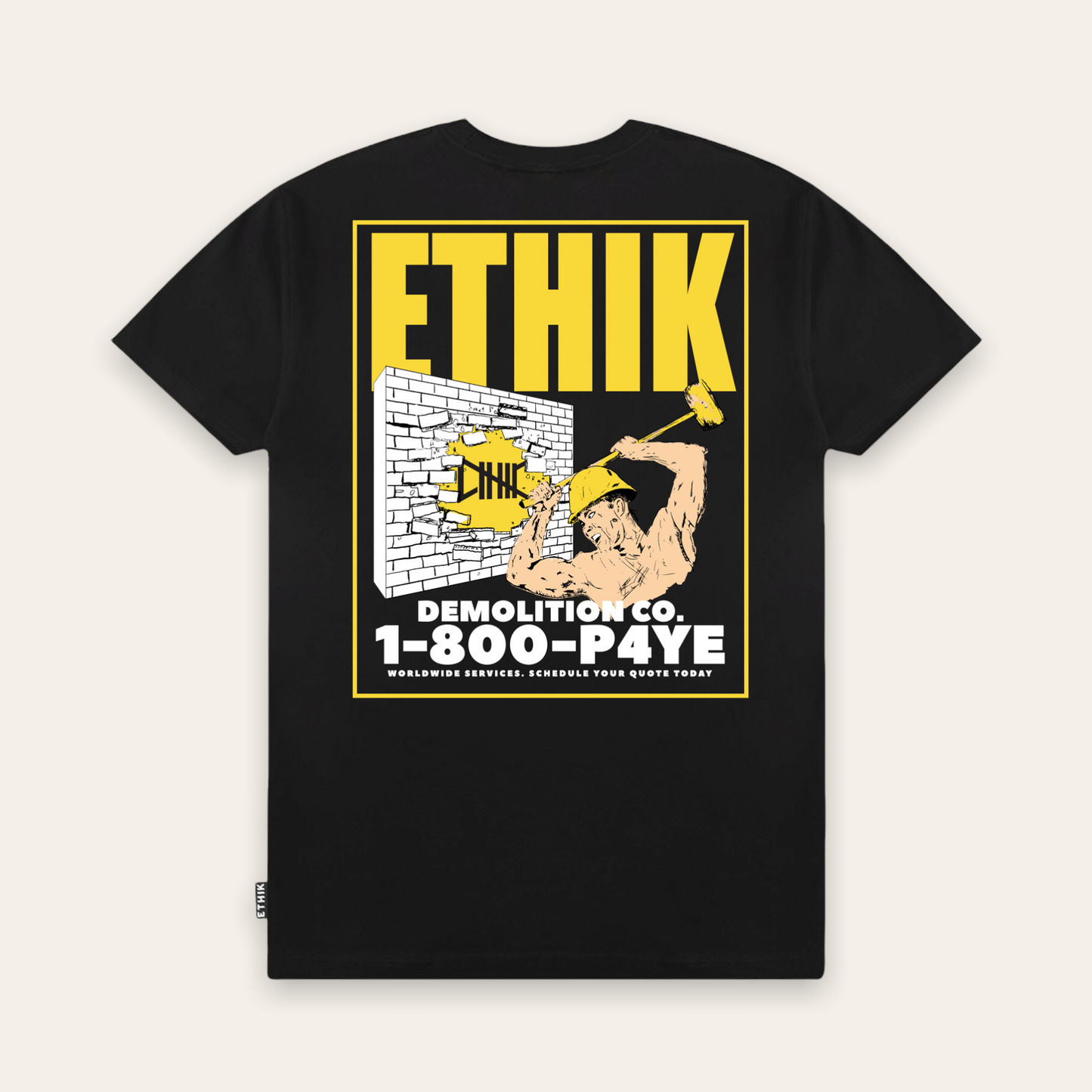 Demolition Co. Tee | Black