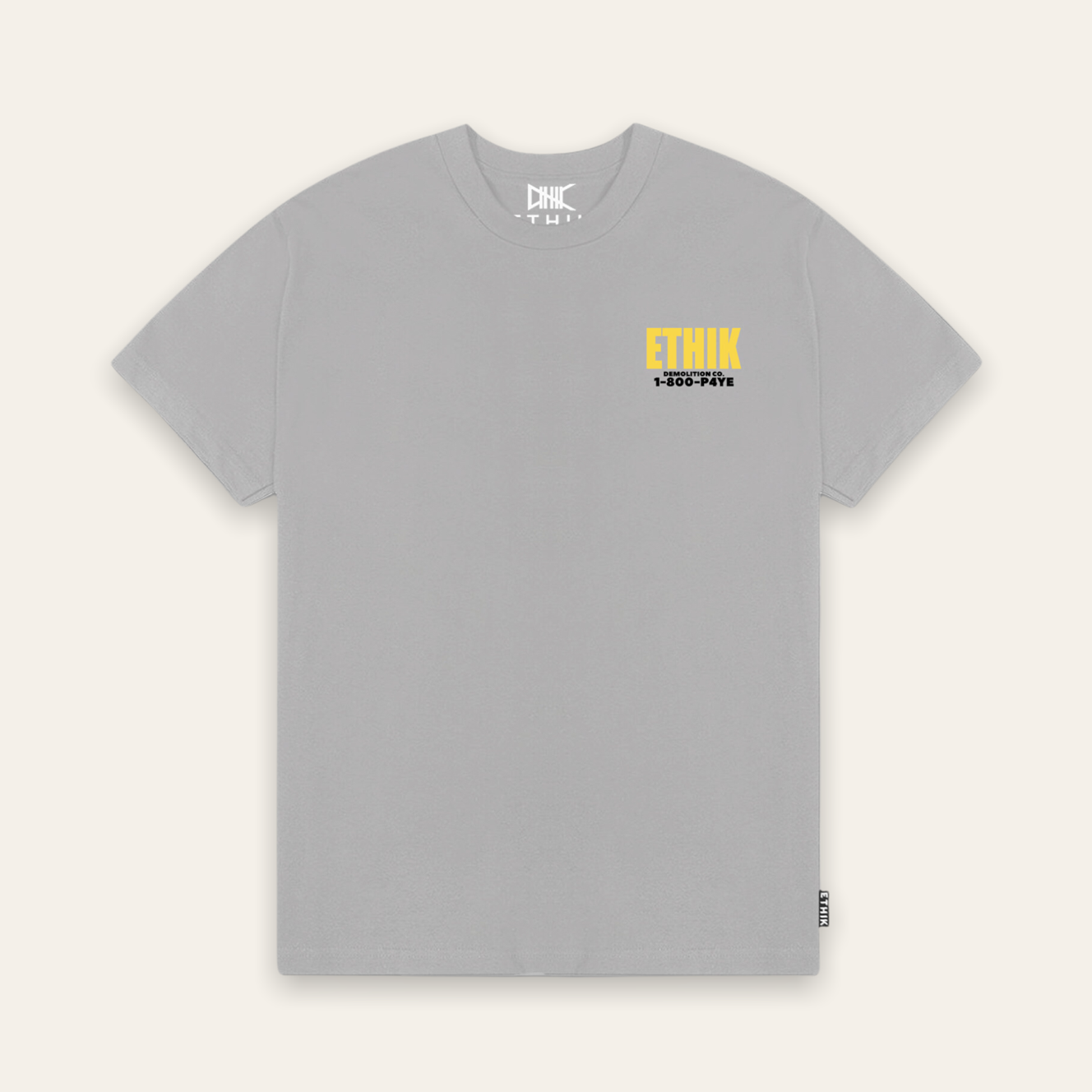 Demolition Co. Tee | Grey