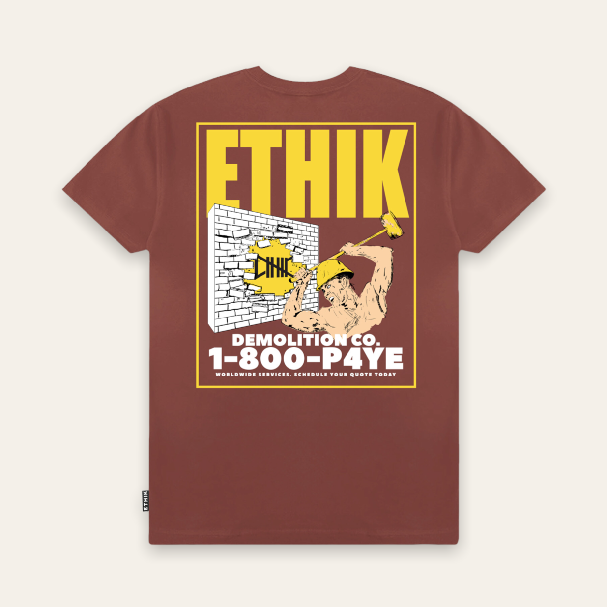 Demolition Co. Tee | Brick