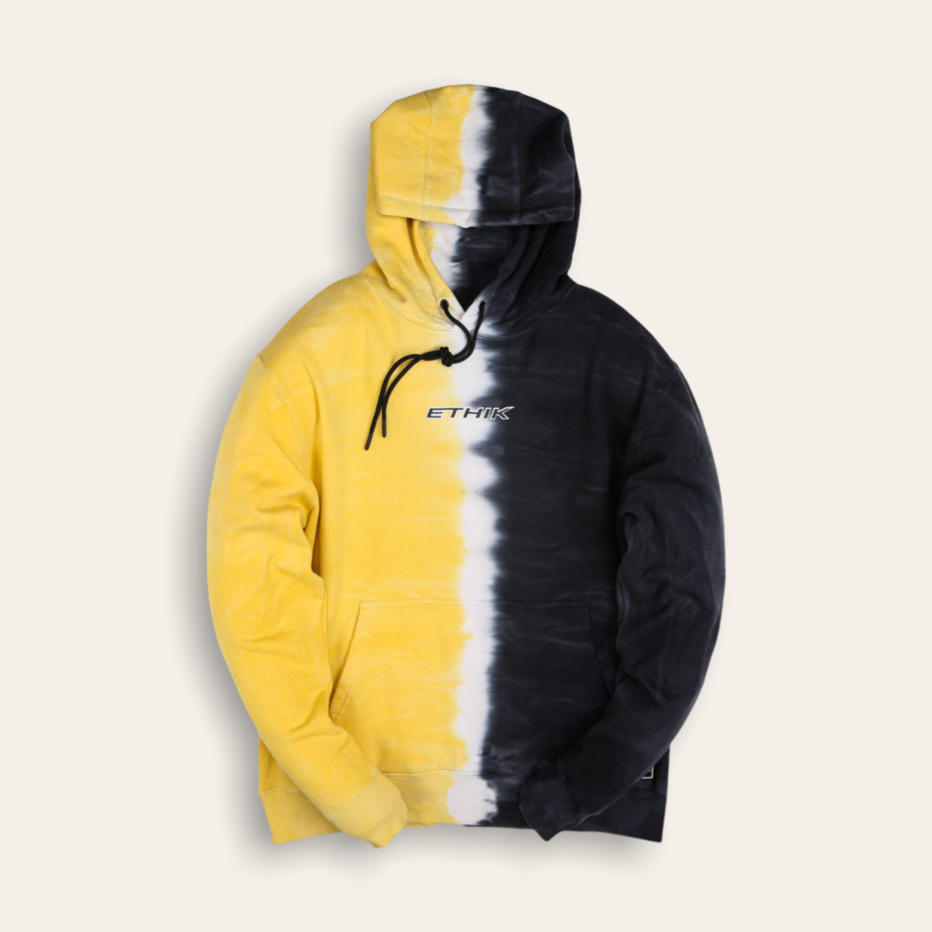 Yellow black hoodie hotsell