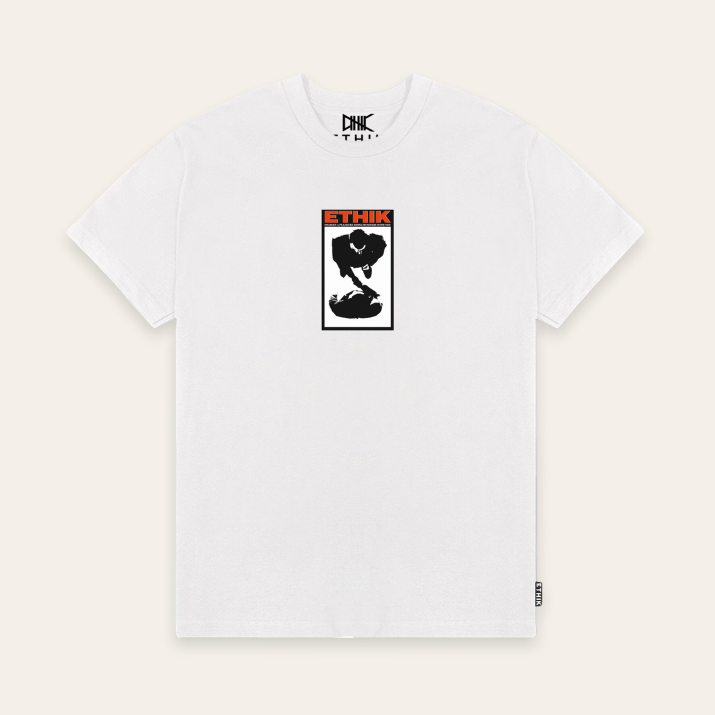 Negotiation Tee | White