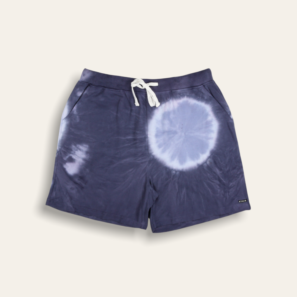Shibori Dyed Shorts | Blue