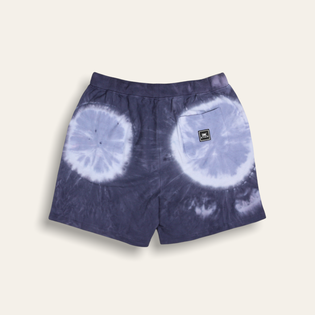 Shibori Dyed Shorts | Blue