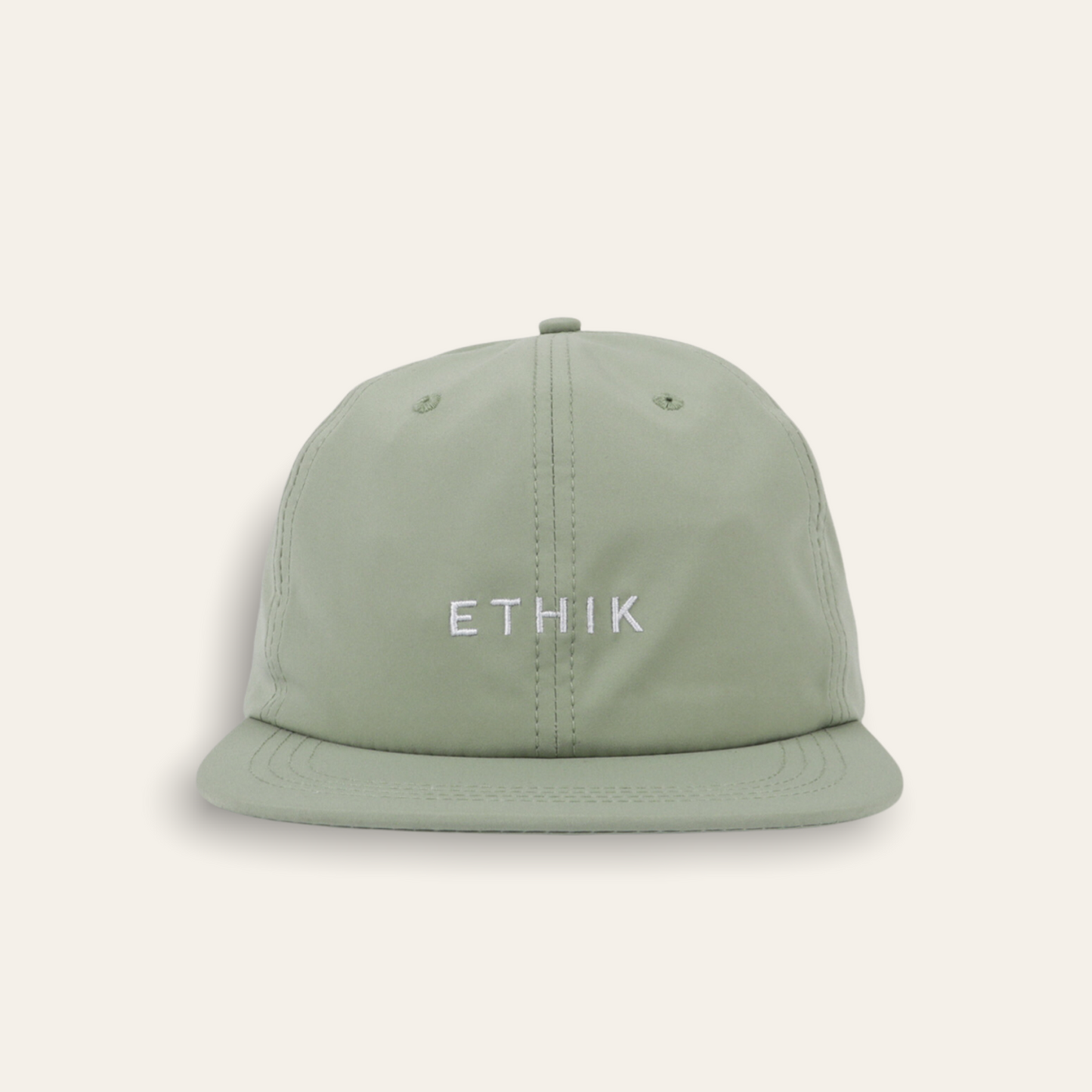 Nylon Unconstructed 6 Panel | Natural
