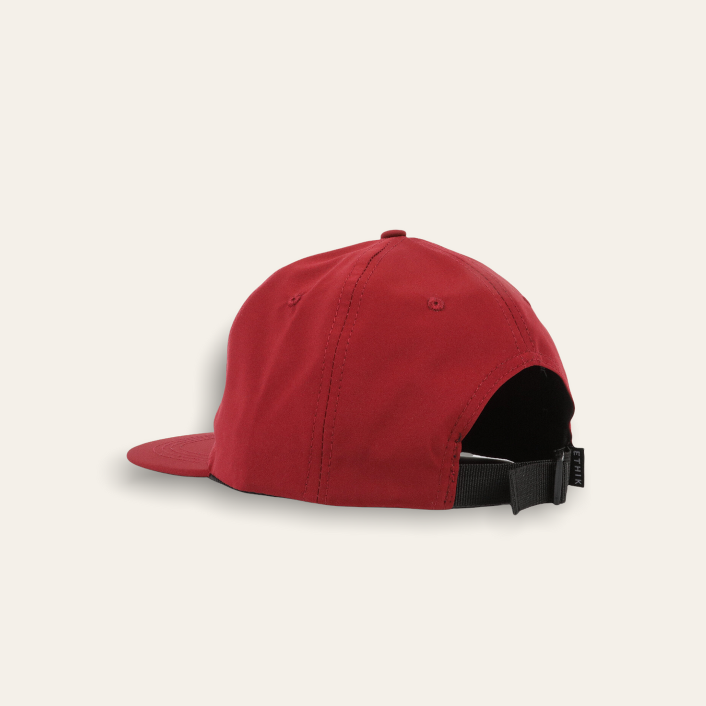 Nylon Unconstructed 6 Panel | Maroon