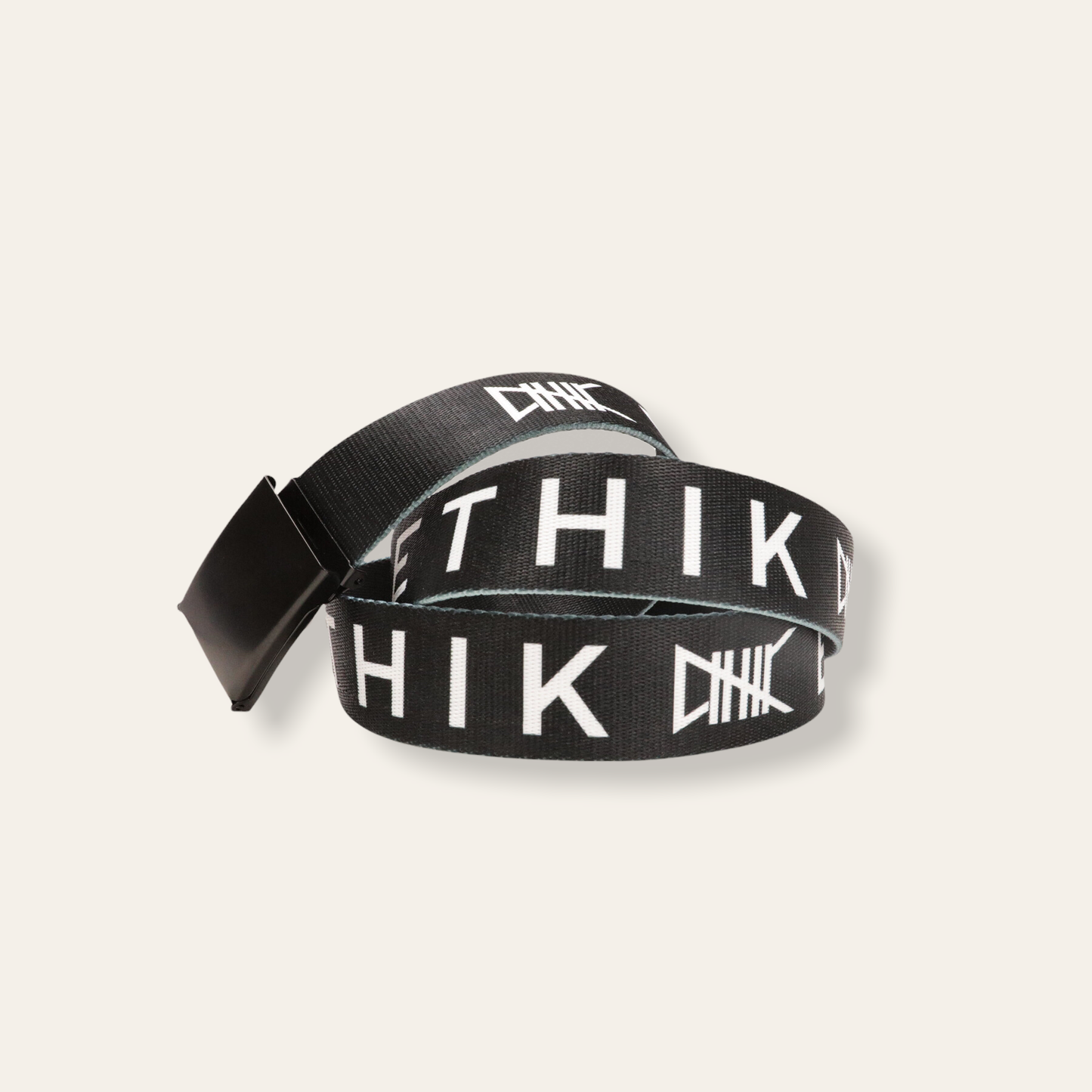 Logo Military Belt |  Black