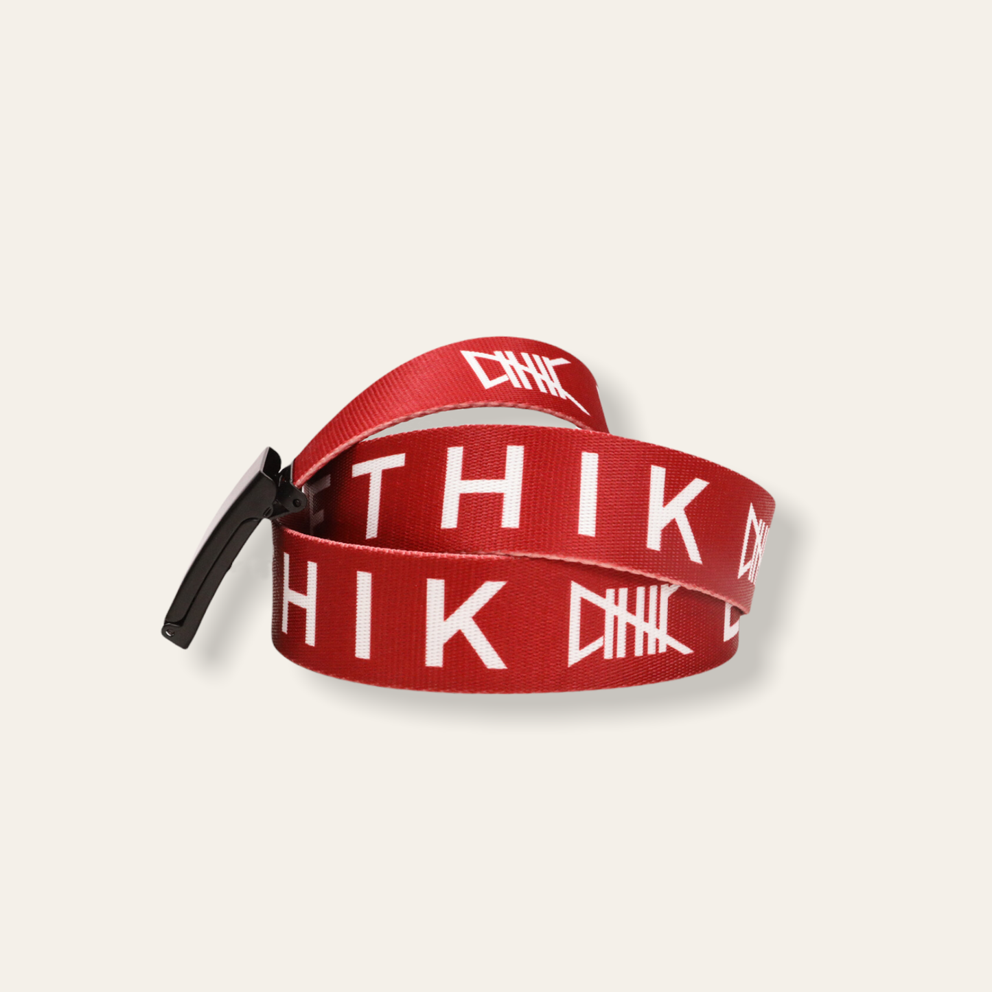 Logo Military Belt | Red