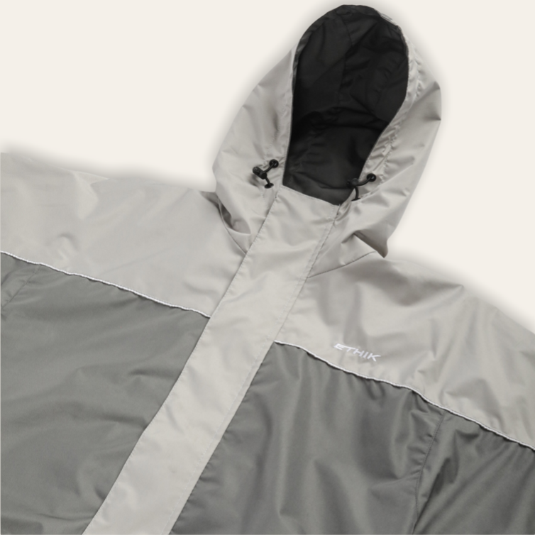 Borderline Zip Jacket | Grey