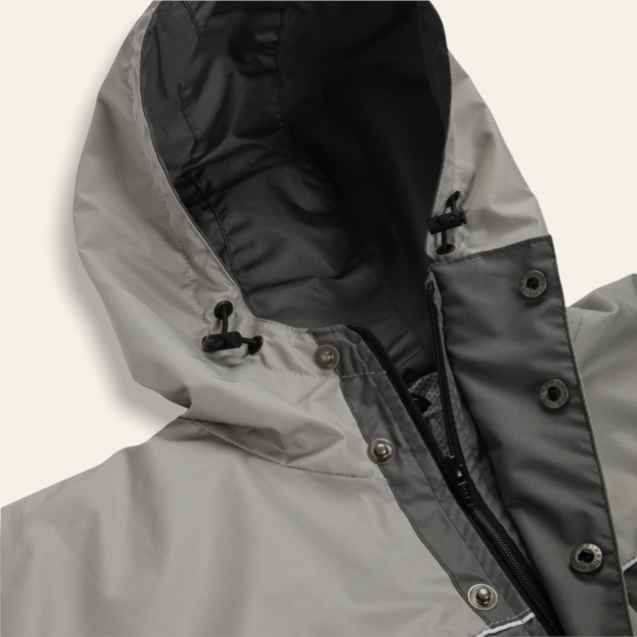 Borderline Zip Jacket | Grey