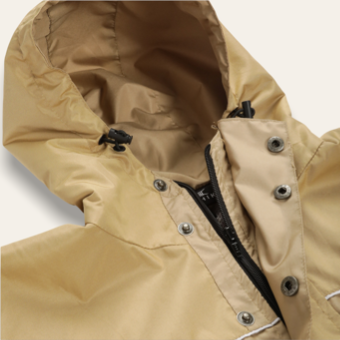 Borderline Zip Jacket | Sand