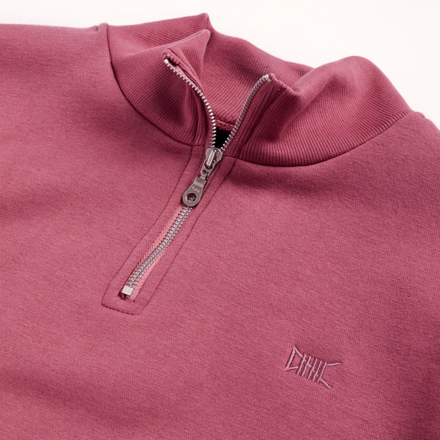 Quarter Zip Pullover | Magenta