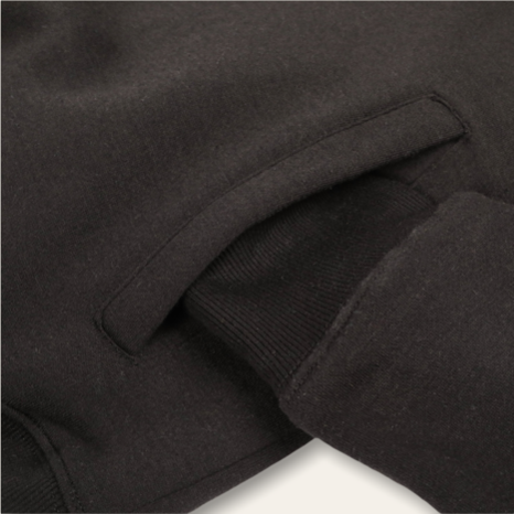 Quarter Zip Pullover | Black