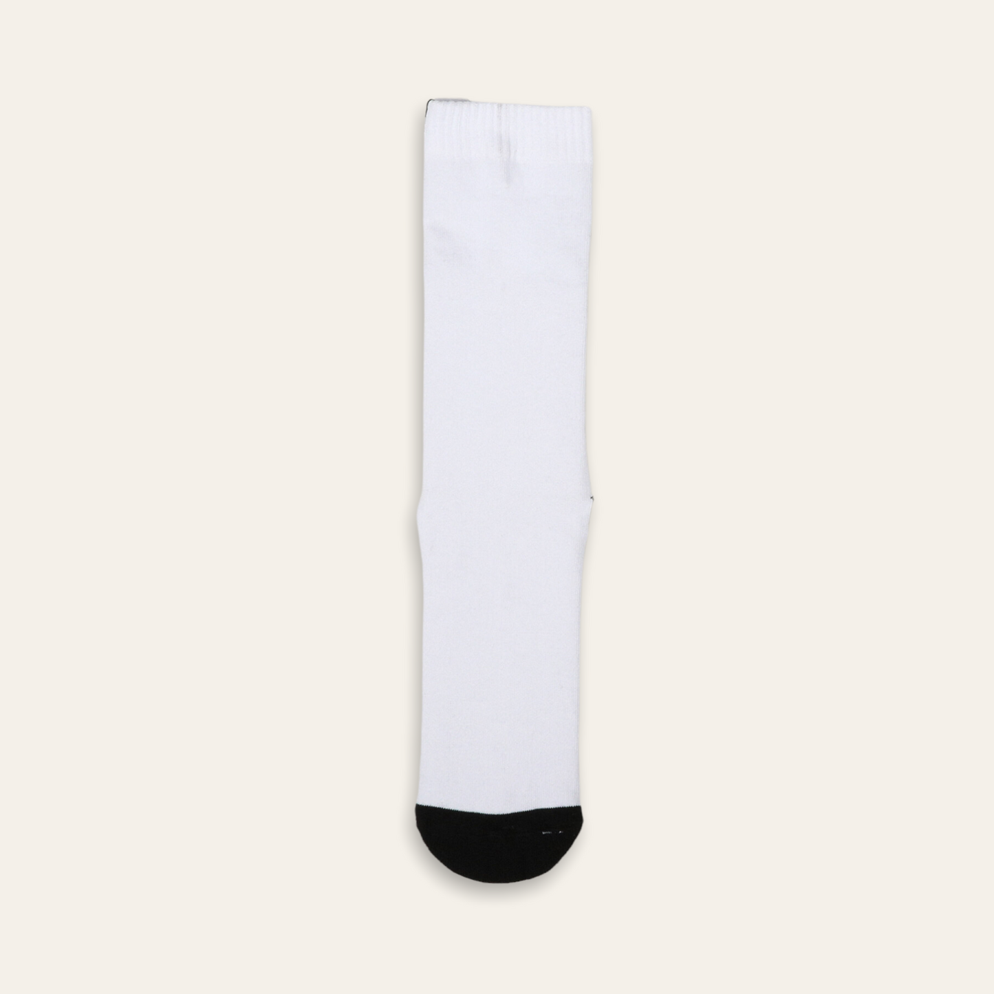 TM logo socks | White