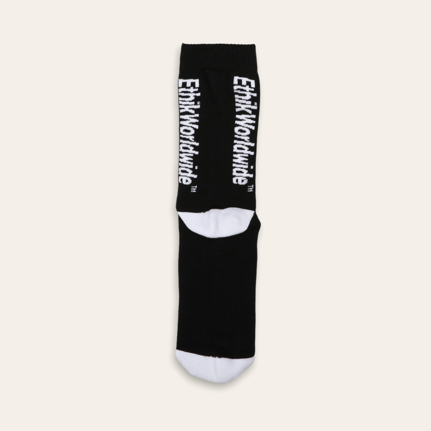 TM logo socks | Black