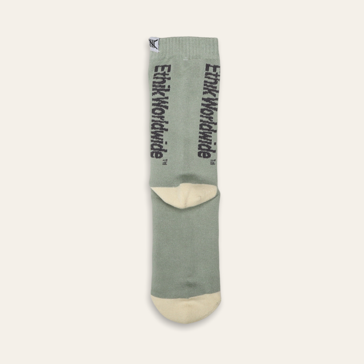 TM logo socks | Natural