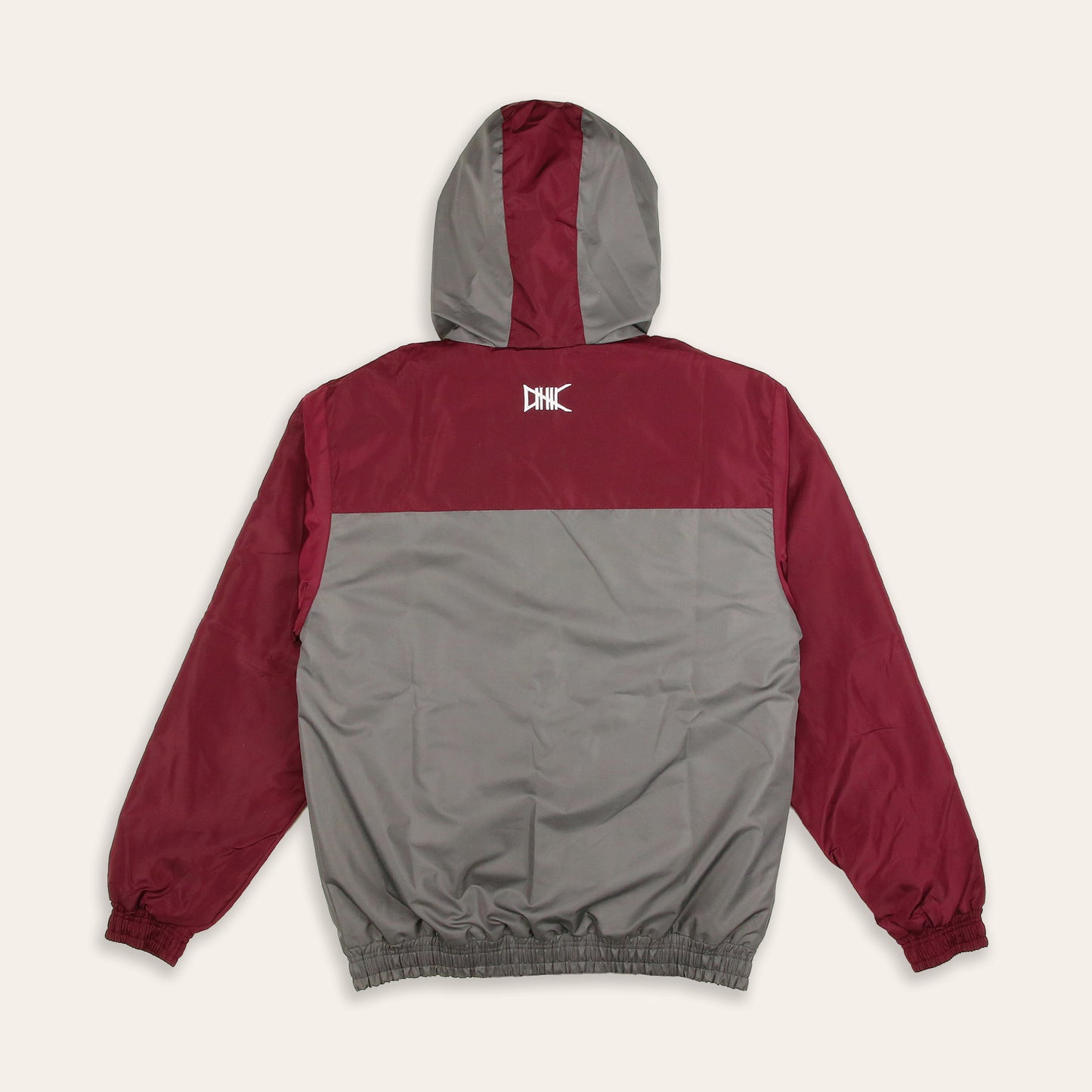 Half Placket Jacket | Maroon