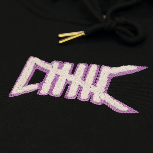 Core Chenille Hoodie | Black