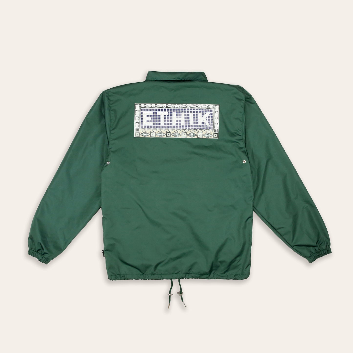 Mosaic Coaches Jacket | Green