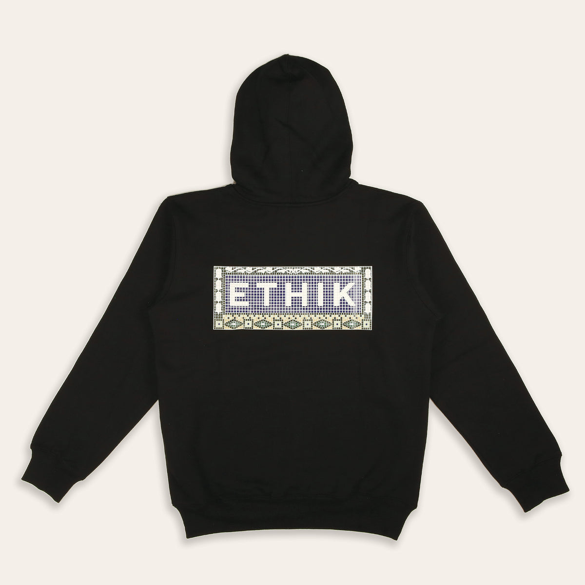 Mosaic Hoodie Black Ethik Worldwide