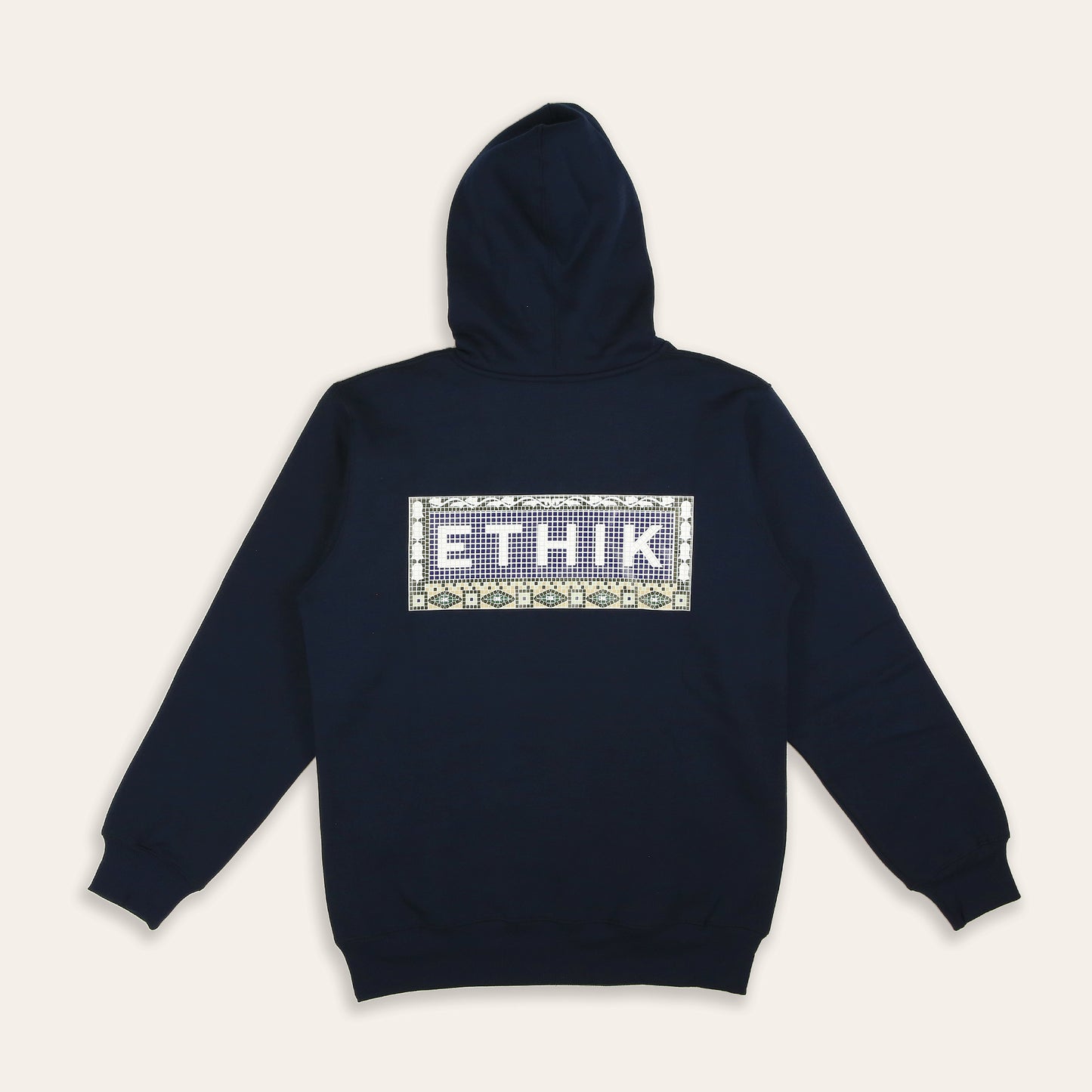 Mosaic Hoodie | Navy