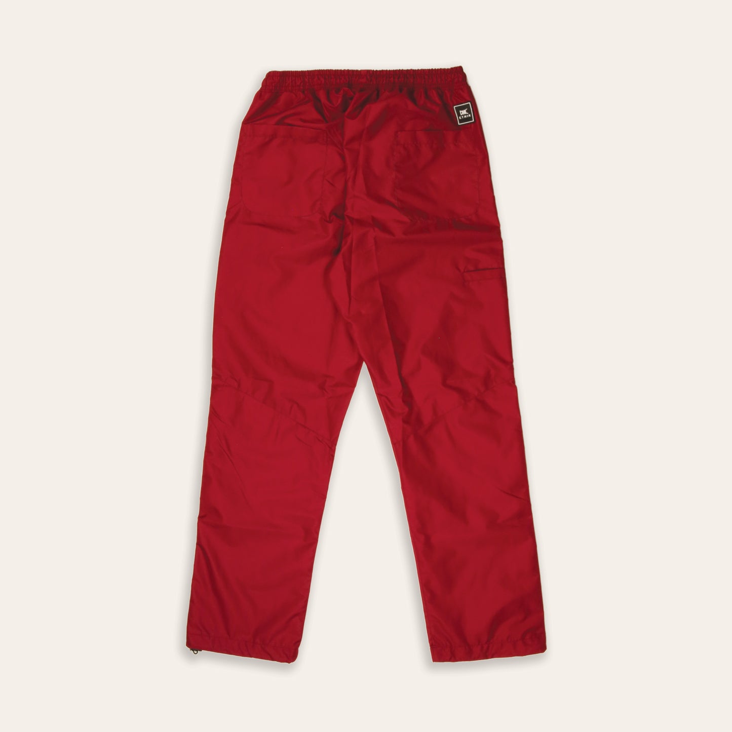 Nylon Bungee Pants | Red