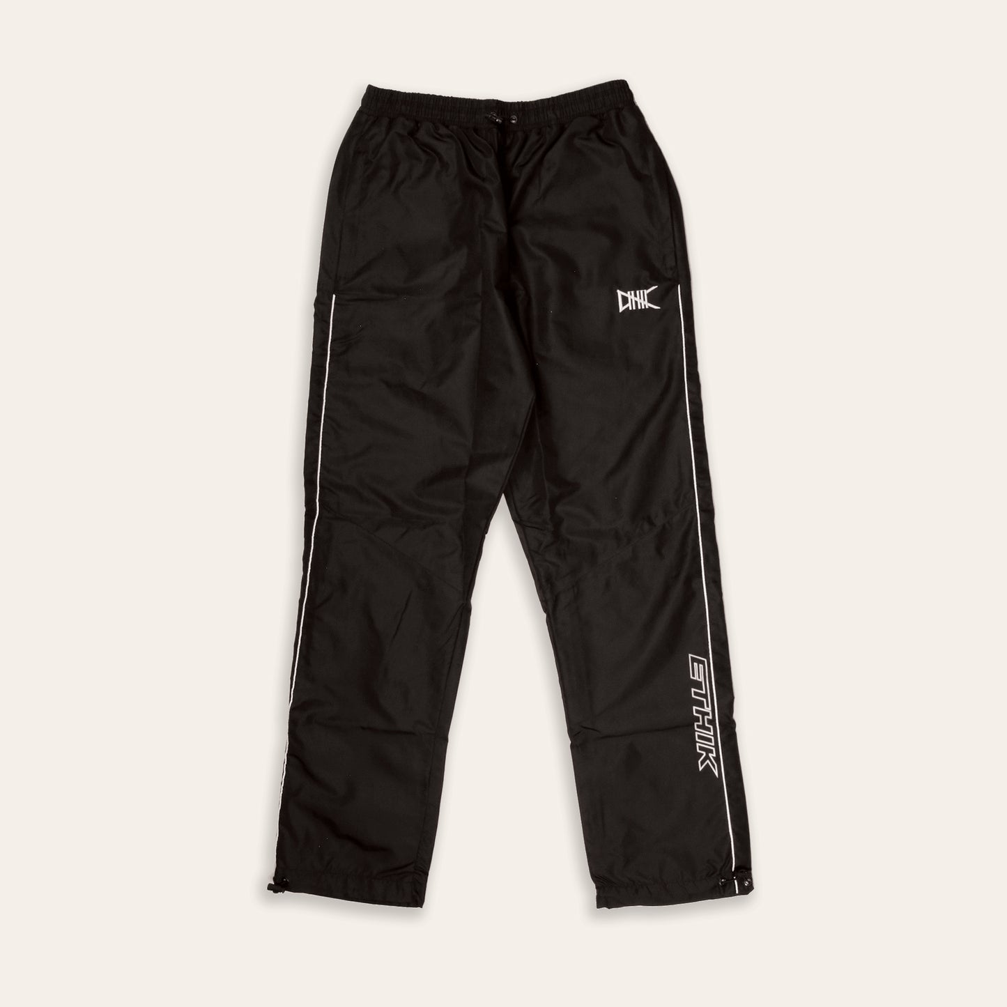 Nylon Bungee Pants | Black