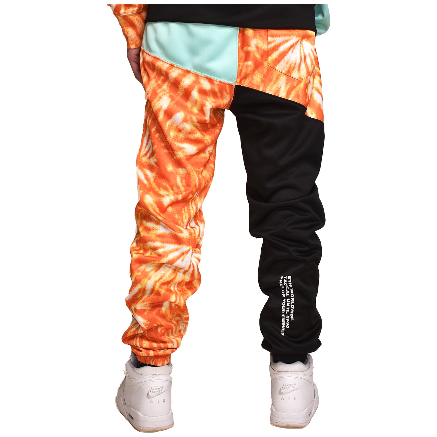 Woodstock Tie-Dye Sweat Pants | Orange