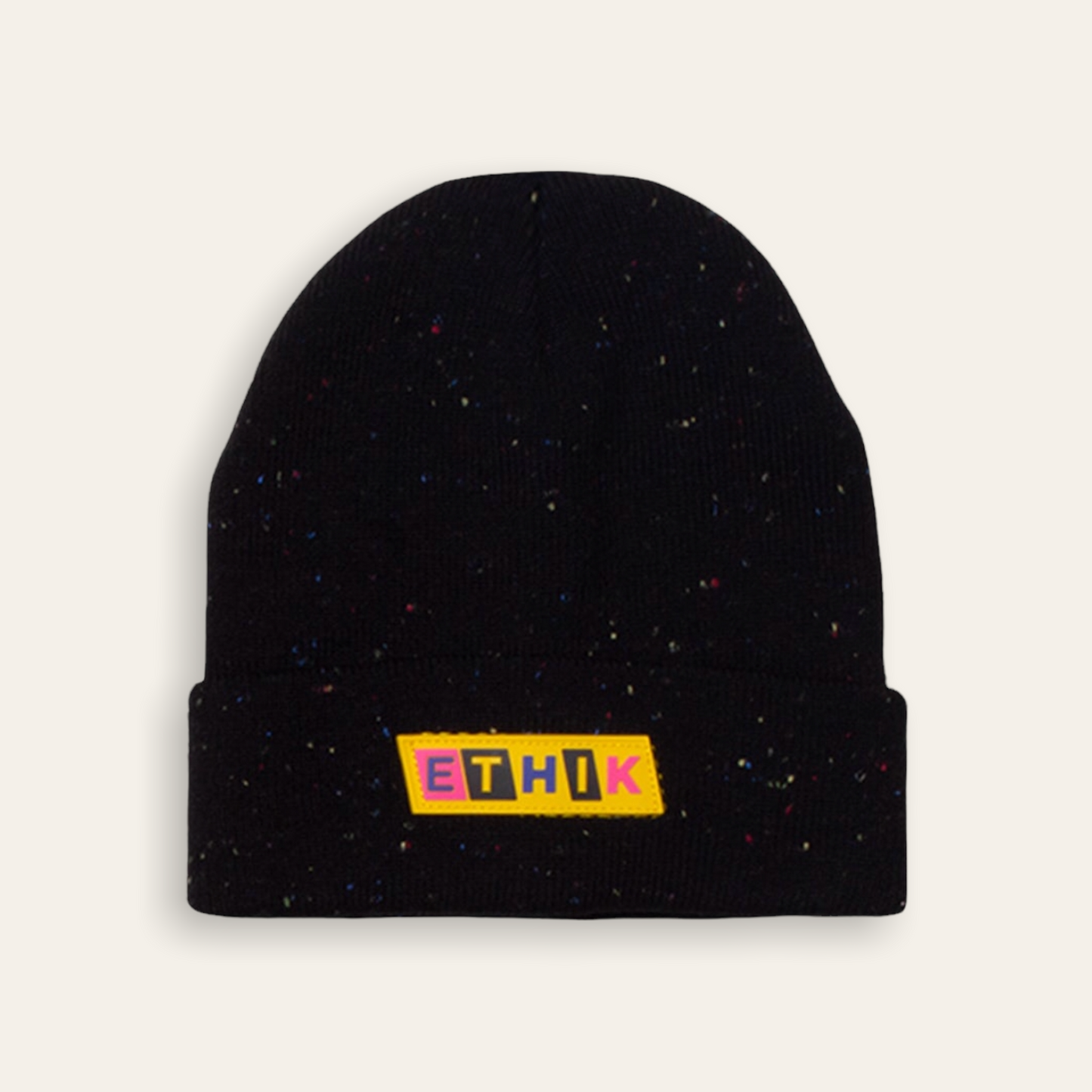 Speckled Beanie |  Black
