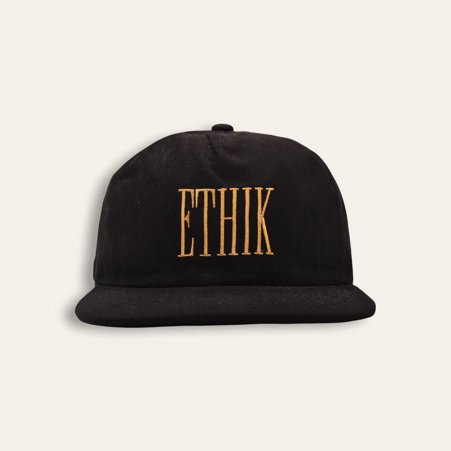Twenties Wool 6 Panel | Black